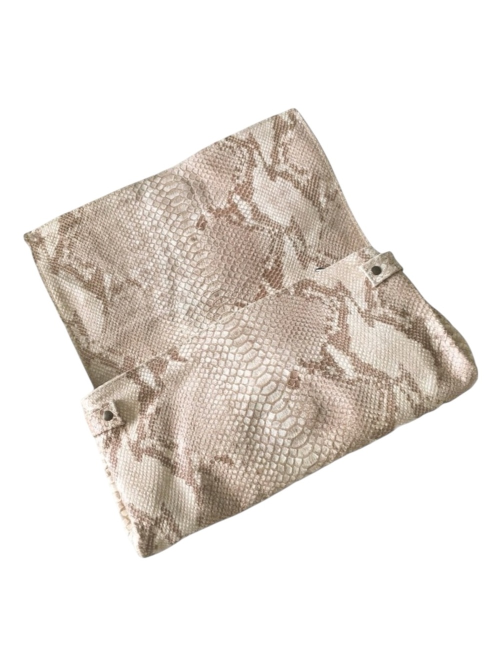 new Tylie Malibu 𓆙 Runaway Rockstud Python Skinny Clutch Bag 𓆙 Red Carpet Hot - Picture 8 of 16
